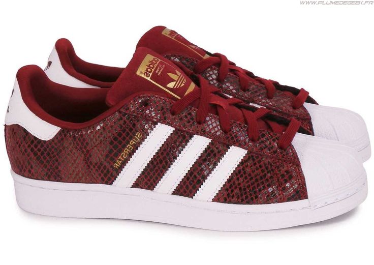 adidas superstar femme blanc et bordeaux adidas superstar femme blanc et bordeaux